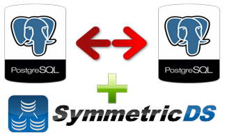 PostgresSQL + SymmectricDS Relication